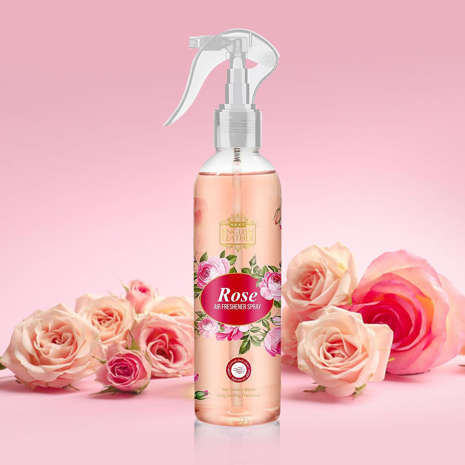 Image of NEXT ROSE+ JASMINE & RAJNIGANDHA, AIR FRESHENER Car Freshener Spray ROSE AND JASMINE RAJNIGANDHA