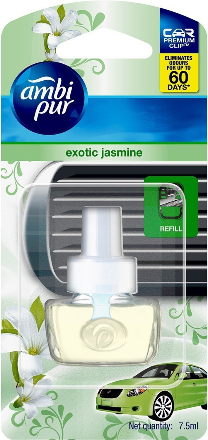 Image of Ambipur Jasmine Car Freshener Spray, Diffuser Exotic Jasmine