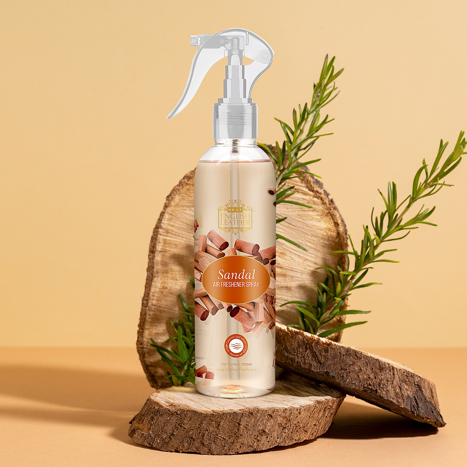 Image of NEXT Sandal and Jasmine & Rajanigandha, Nature's Air Freshener Car Freshener Spray Jasmine and Sandal Air Freshener