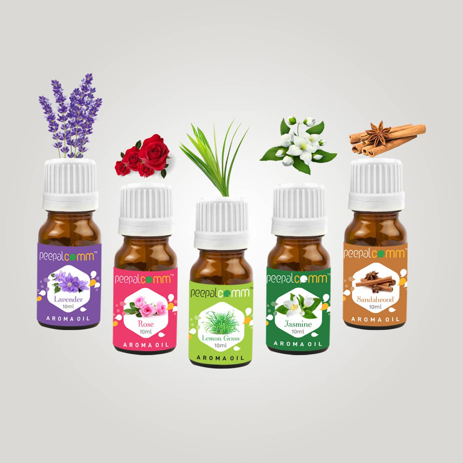 peepalcomm Lavender, Rose, Jasmin, Lemon Grass, sandalwood Aroma