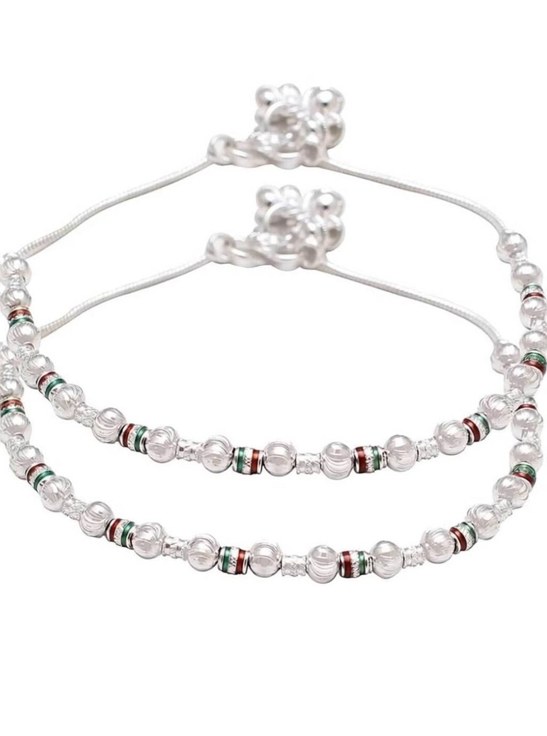 BhoriwalAndSons Girlish Anklet Silver Anklet