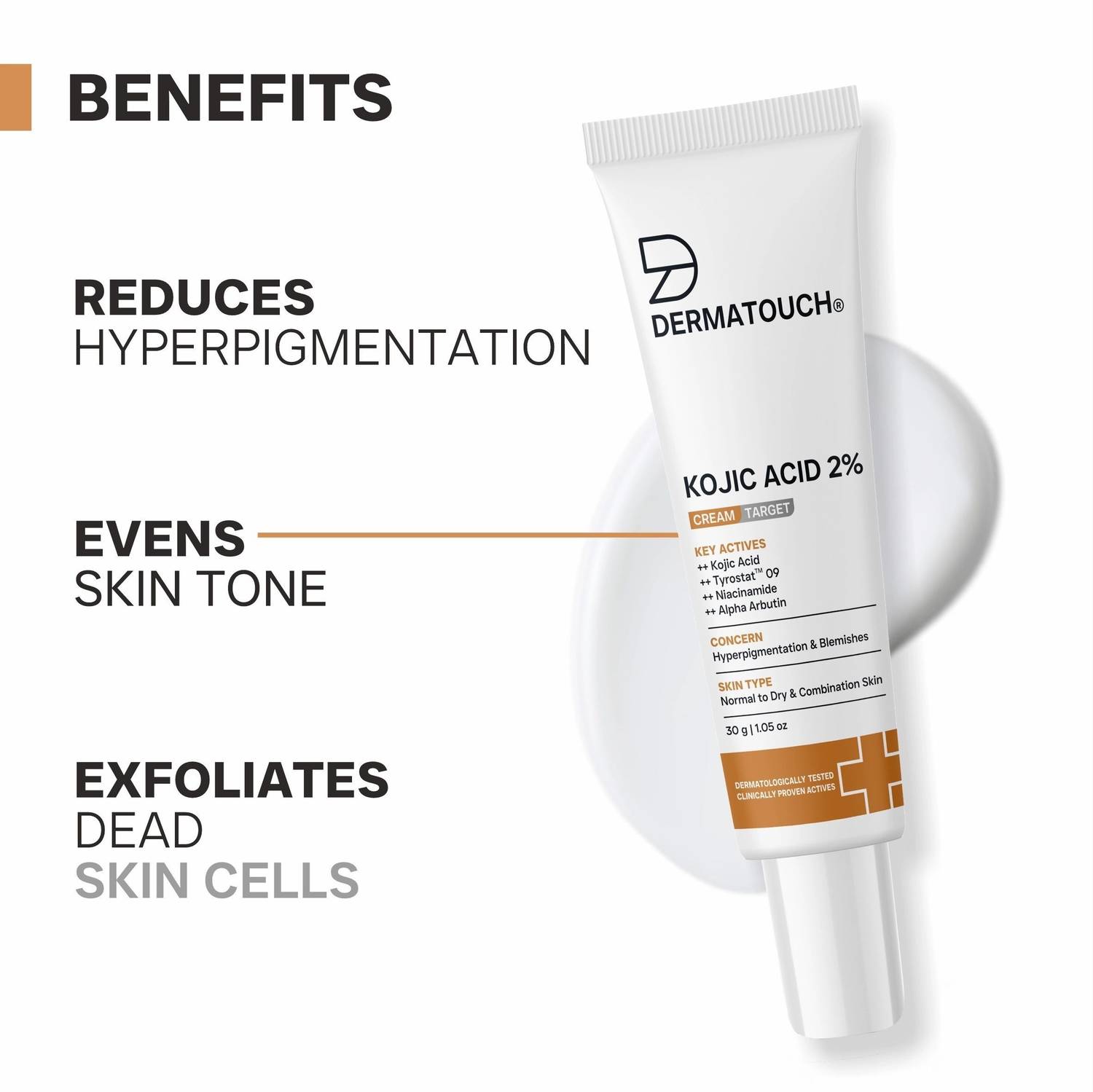 Dermatouch Kojic Acid 2% Cream - Image 3