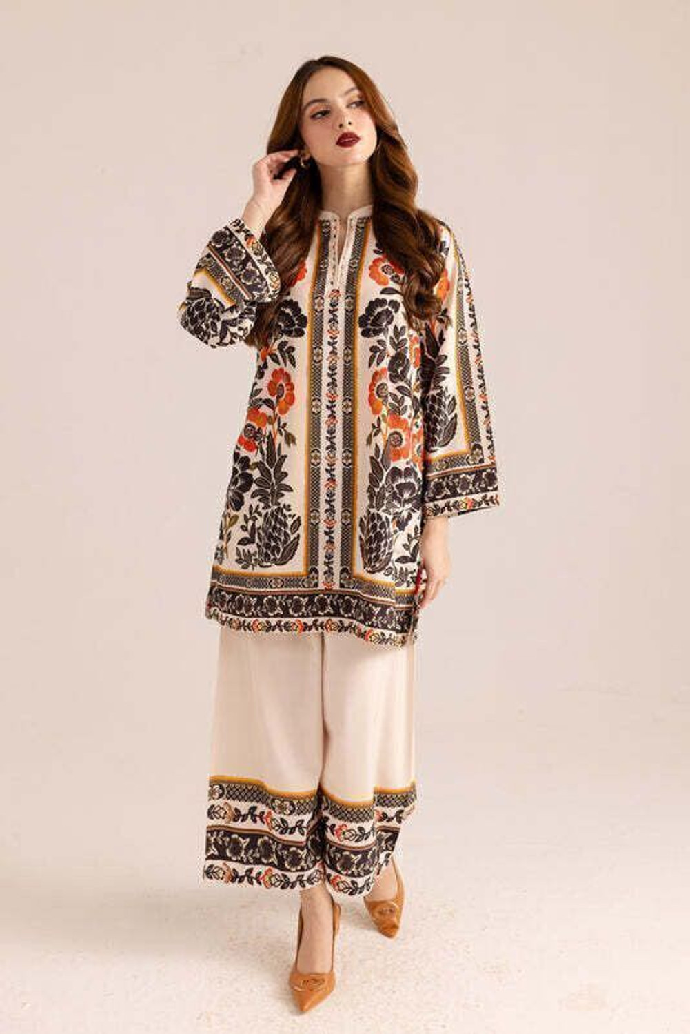 Image of Crally Tunic Palazzos Co-ords Set
