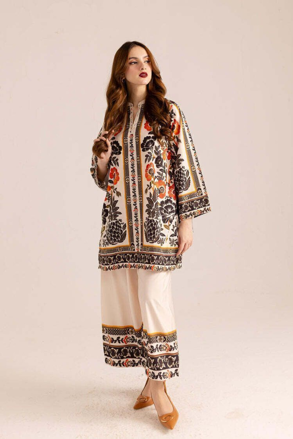 Image of Crally Tunic Palazzos Co-ords Set