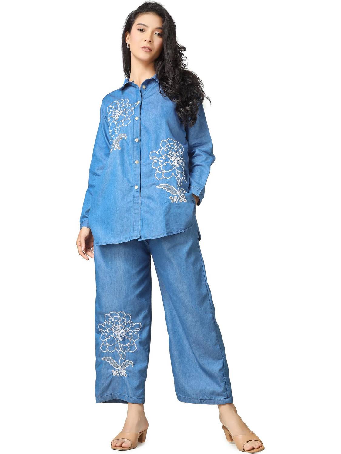 AKSHA CREATION Shirt Pant Co-ords Set