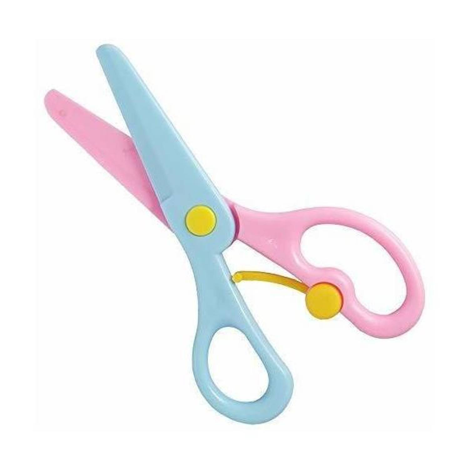 53 Arts Plastic Safety Scissor, Pre-School Training Scissors (Multicolor) Scissors
