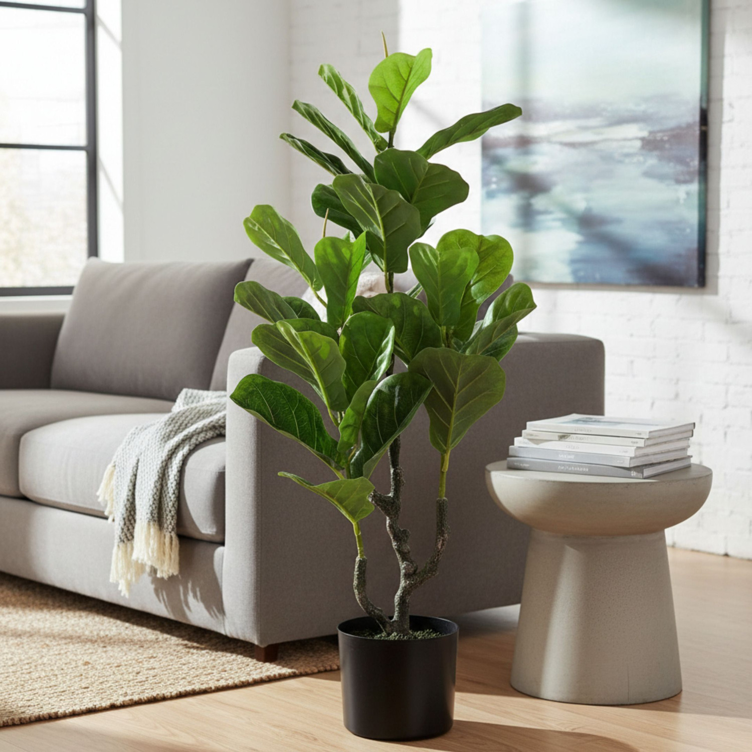 Image of GardenGyani Artificial Plant with Pot