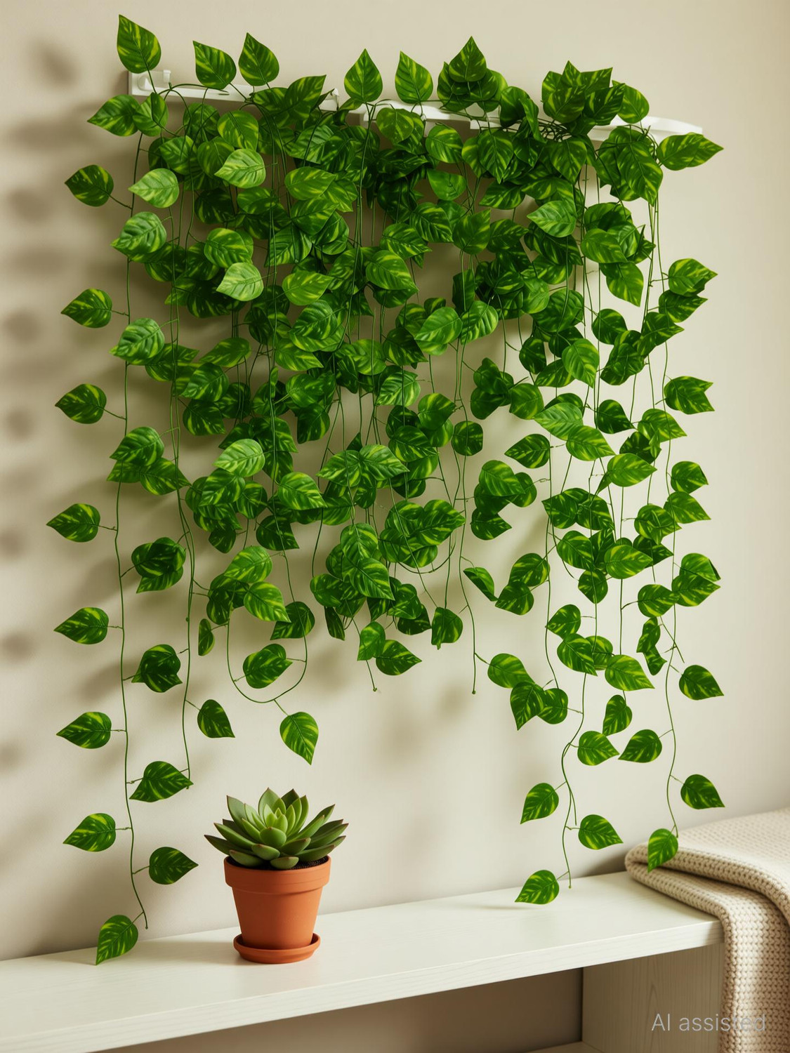Image of Akaar Money Creeper Pack of 2 ,For Home|Office|Garden|Decoration Artificial Plant