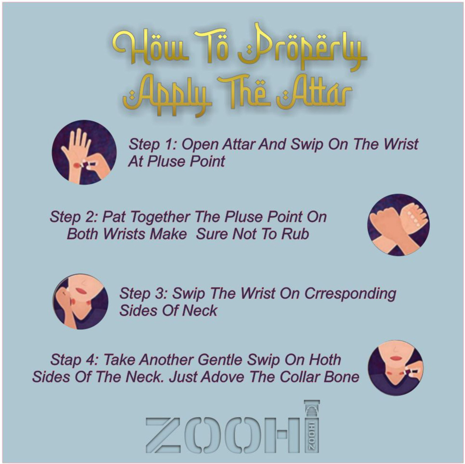 Image of ZOOHI 12 Unique Trending Collection of Non-Alcoholic Attar Scents For Men & Women Floral Attar