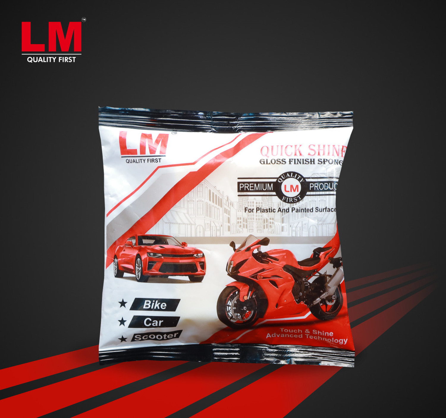 Image of LM Auto Care Chainlube, Sponge Polish Combo