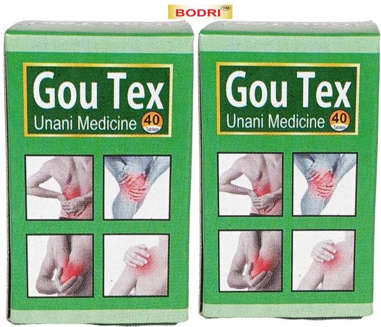 BODRI Gou tex tablet for pain relief