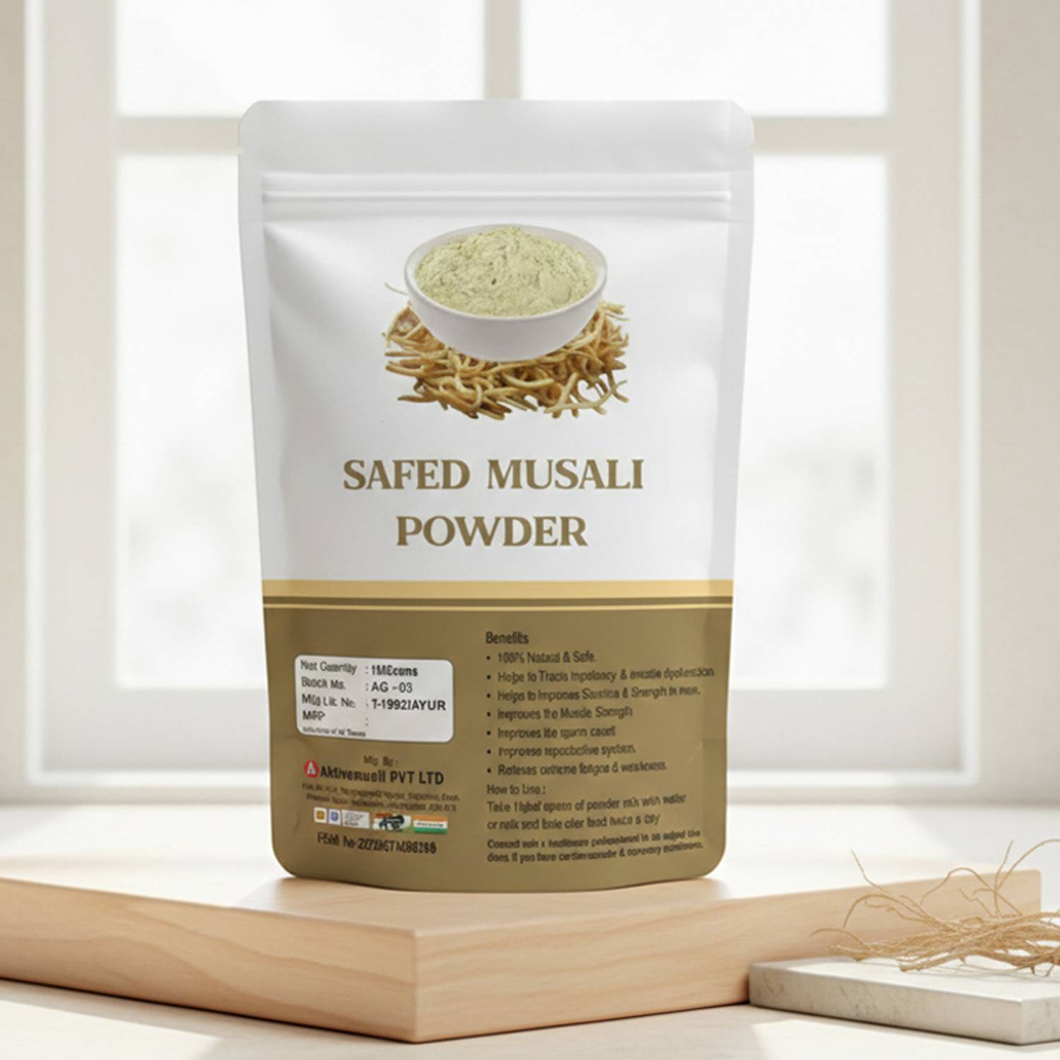 Aktivemusli Safed Musli For Supplement | Support Strength & Stamina Booster