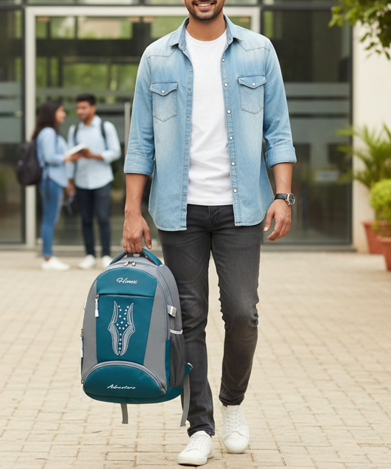 Image of HINEX BAGS Medium 35 L Laptop backpack for Men and Women schoole bagf 35 L No Laptop Backpack