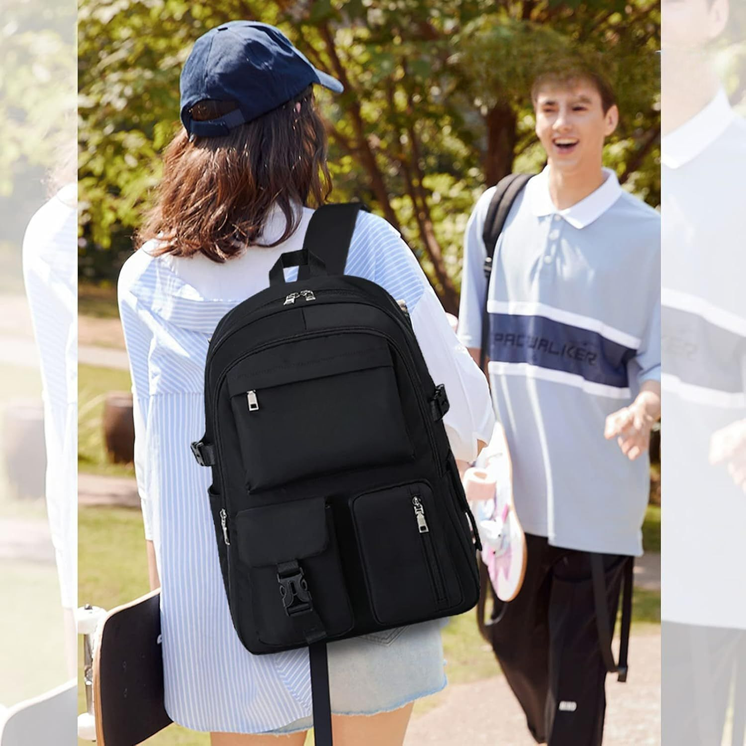 Image of A1FOXYLEATHER Premium Multi-Pocket Backpack 28 L Laptop Backpack
