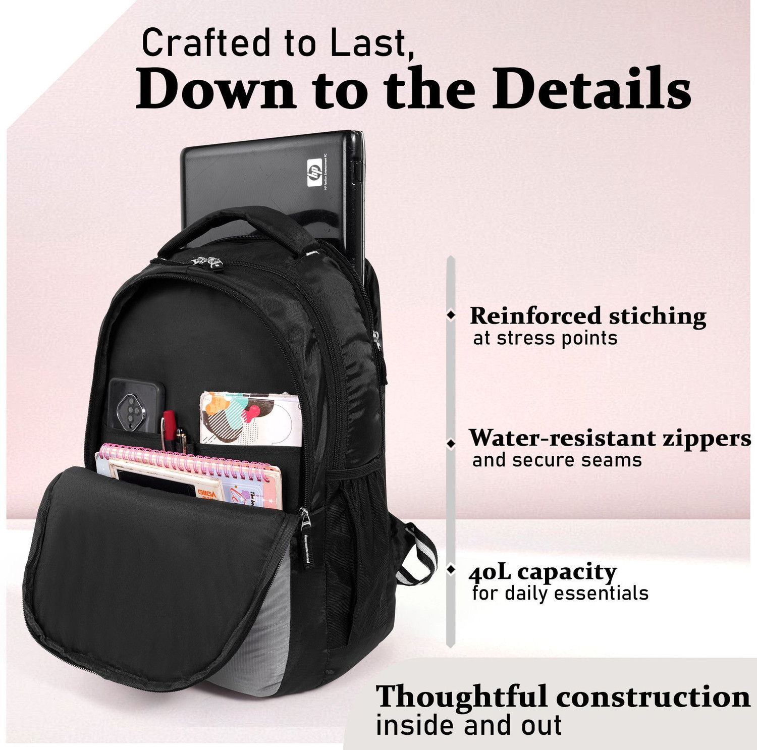 Image of Shopivate TrendX Solid Backpack 35 L Backpack