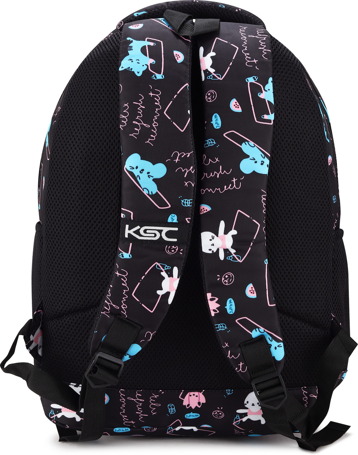 Image of Conceptsall School Bag For Girls Black Age 8-17 School Bag - Big Size School Bags 30 L Backpack