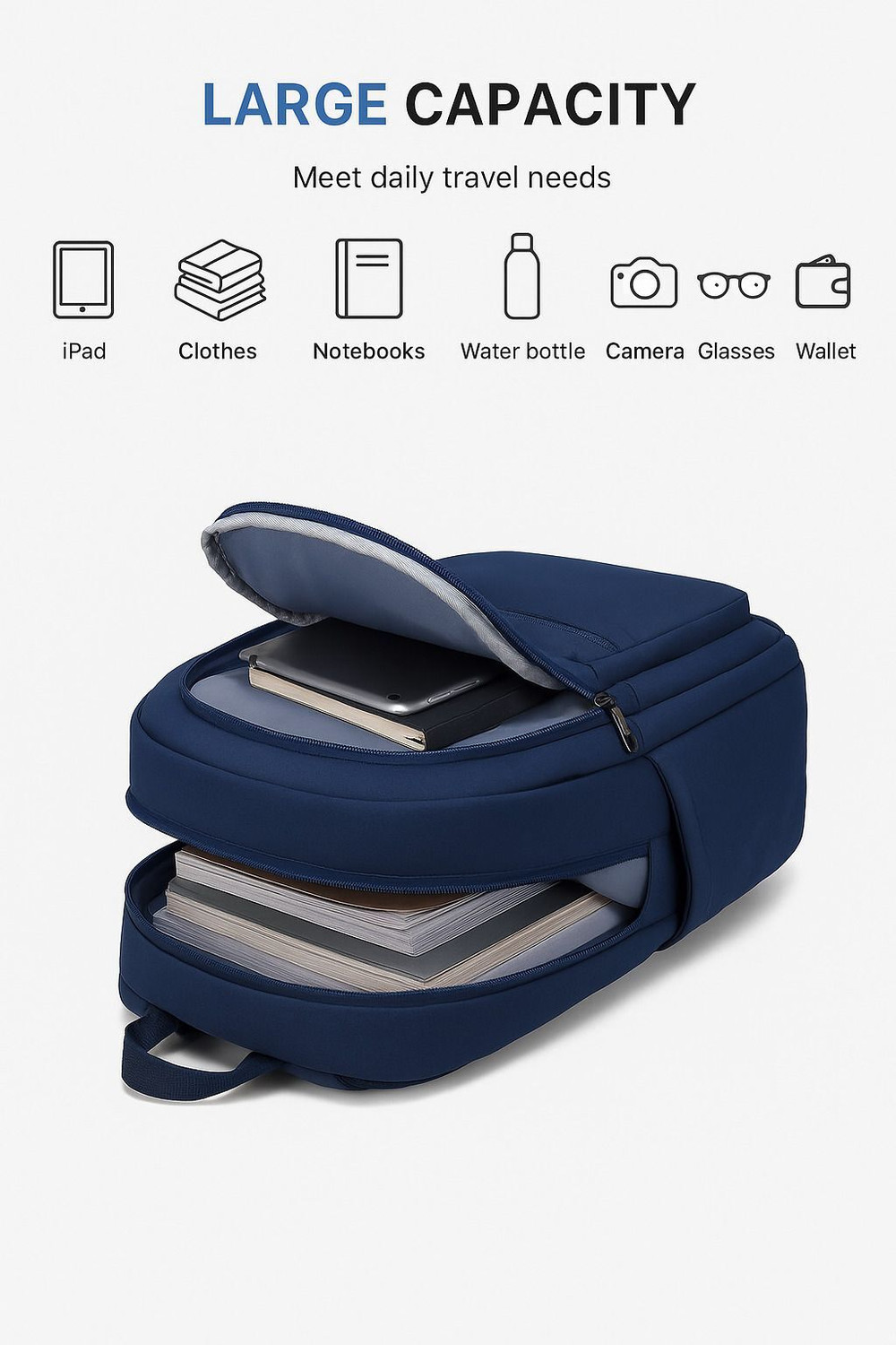 Image of A1FOXYLEATHER Professional Womens Multi Function Backpack 28 L Laptop Backpack