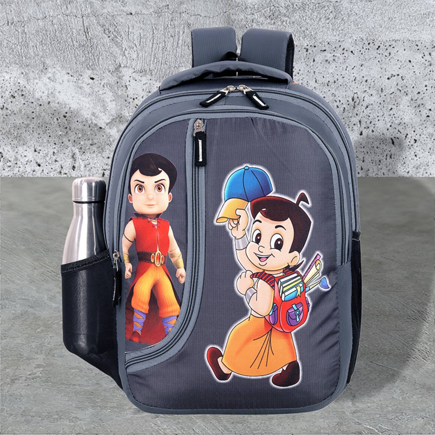 Akram garments Super Hero's Digital Printed kids School Backpack Bags for Boys & Girls 22 L Backpack