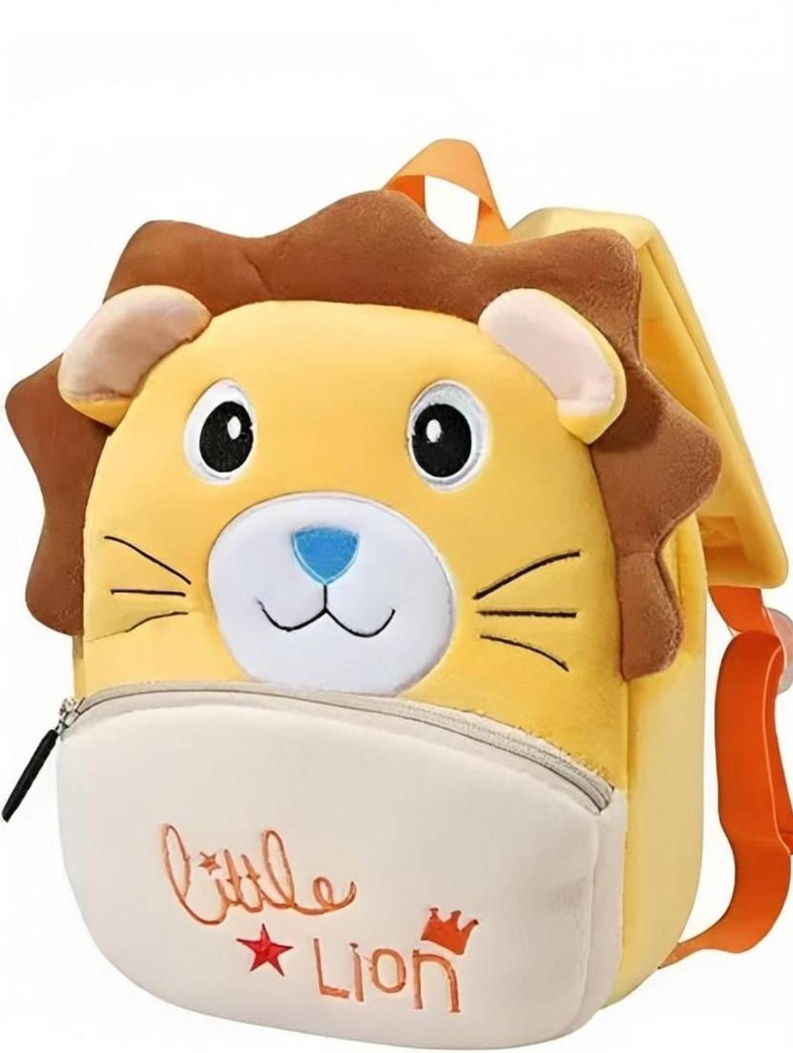 HappyChild Toddler School Bag Plush Bag Kids Bag for 2 to 5 year Child School Bag School Bag