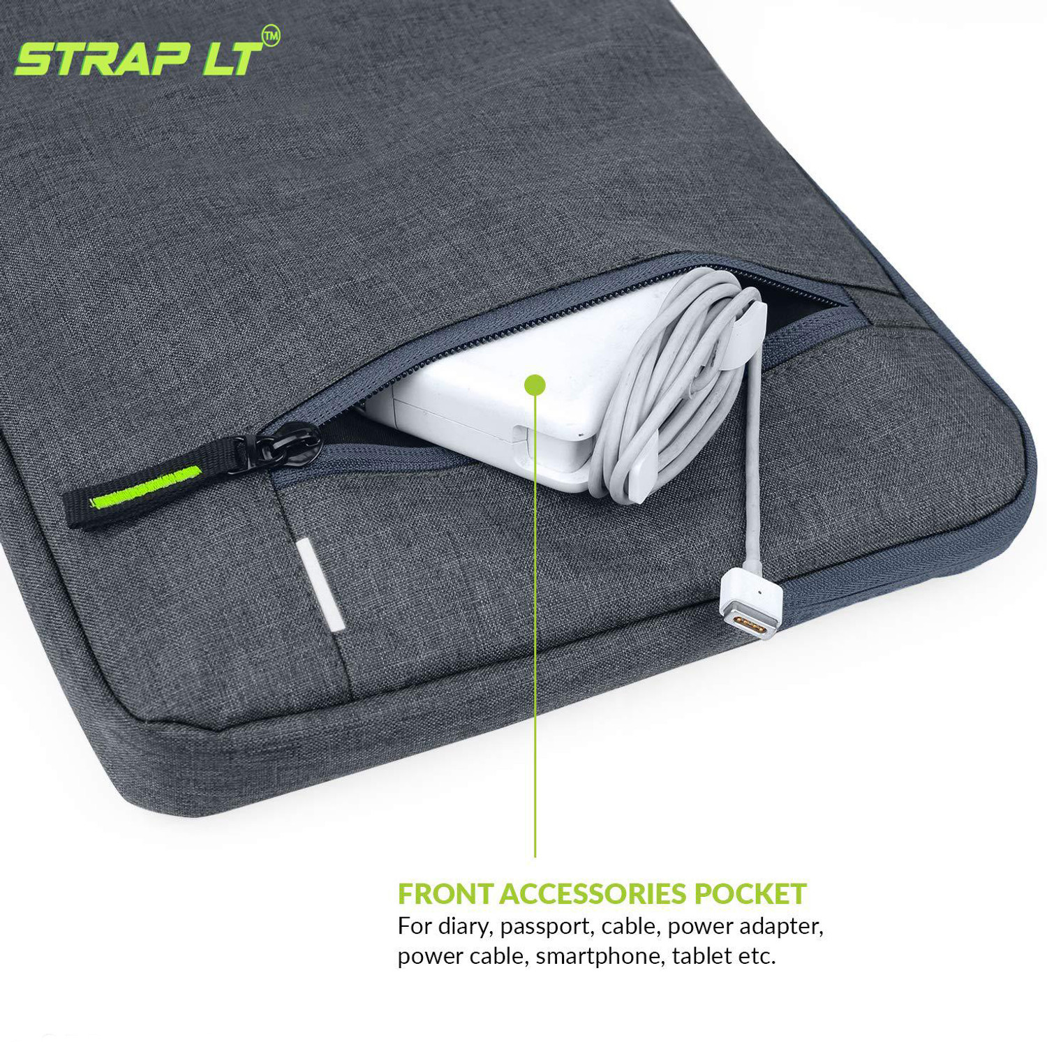 Image of Straplt Laptop Bag Sleeve For 15.6-16 Inch Laptop Case Cover Waterproof Laptop Sleeve /Cover