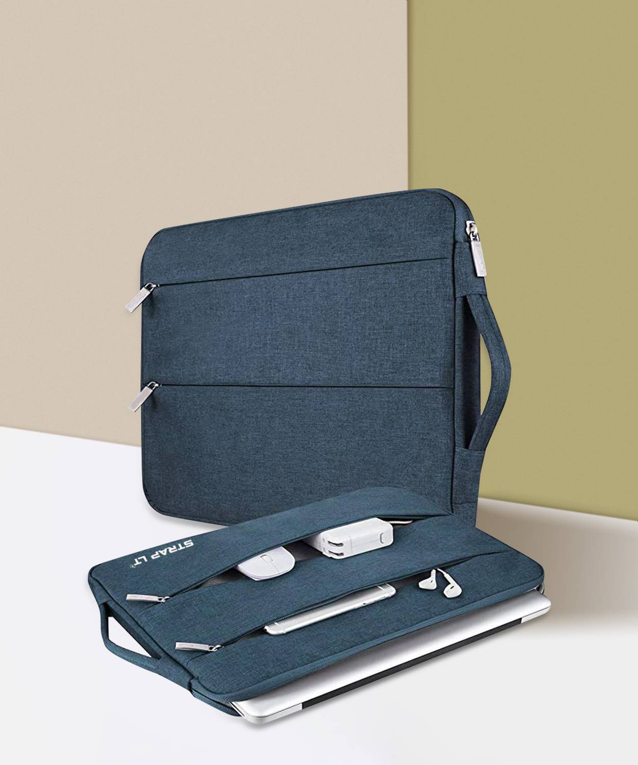 Straplt Laptop Sleeve Carrying Case 15.6-16 Inch Bag Tablet Handle Waterproof Laptop Sleeve/Cover