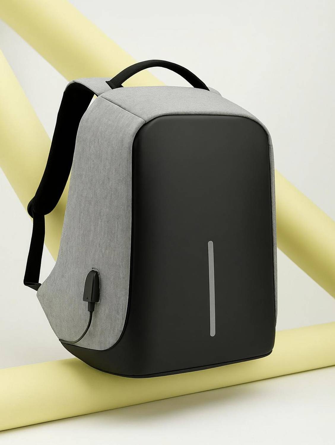 OL SKOOL Light Anti Theft Grey| Backpack Waterproof Backpack