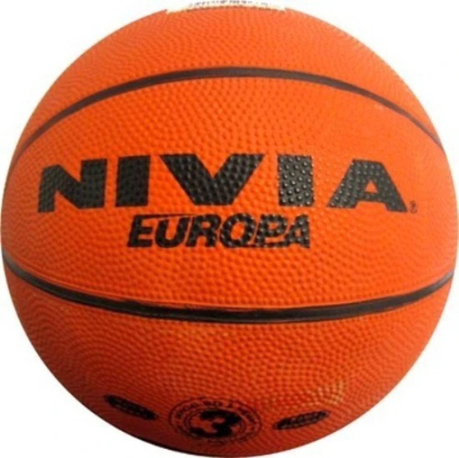 Image of NIVIA Europa Basketball - Size: 3 (Kids, Pack of 1, Multicolor)
