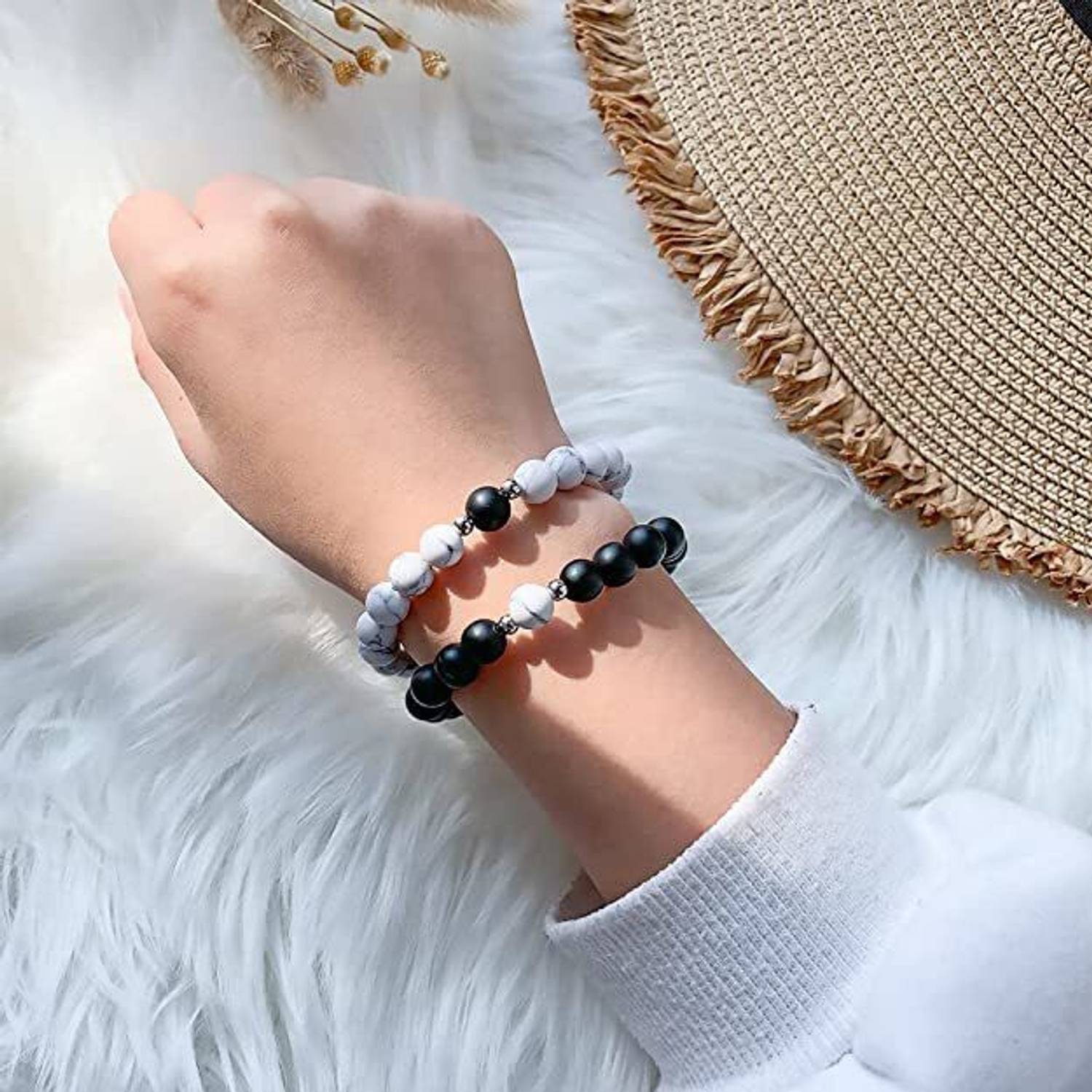 zongzai Alloy Beads Bracelet Pack of 2 - Image 2