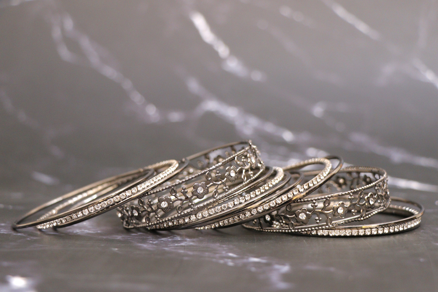 Image of NAVMAV Metal Bangle Set