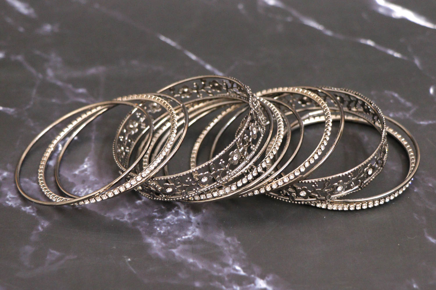 Image of NAVMAV Metal Bangle Set