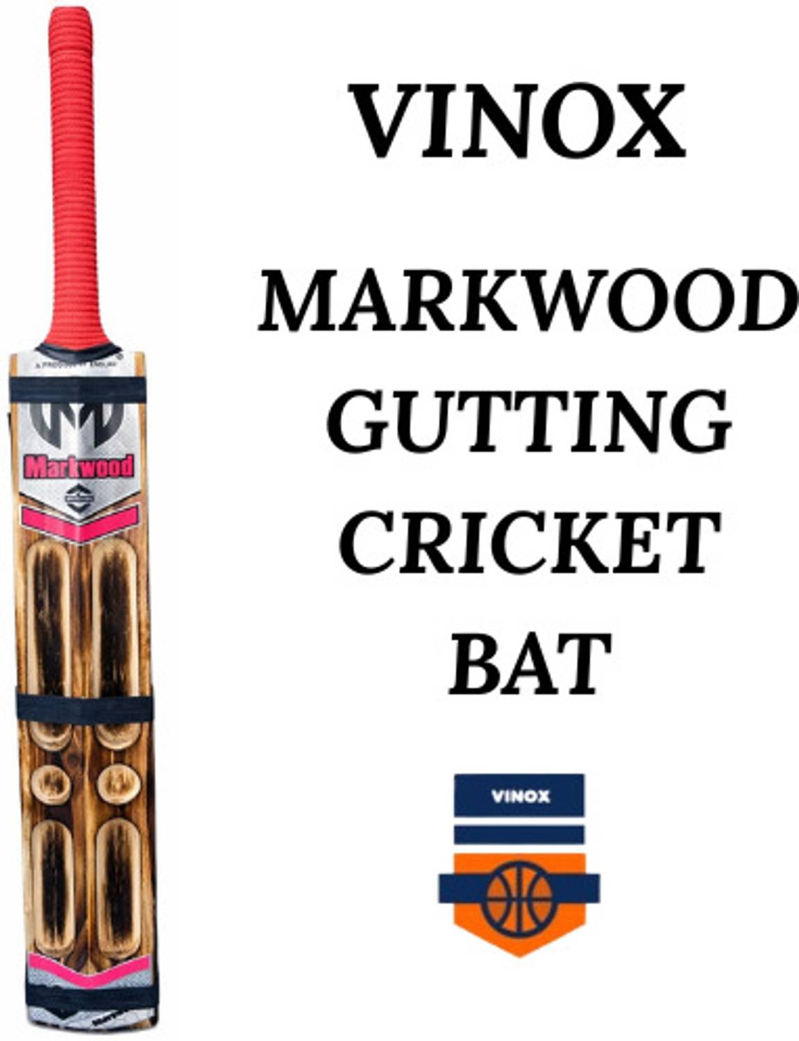 vinox Royal Thunder Power Edition Poplar Willow Cricket Bat For