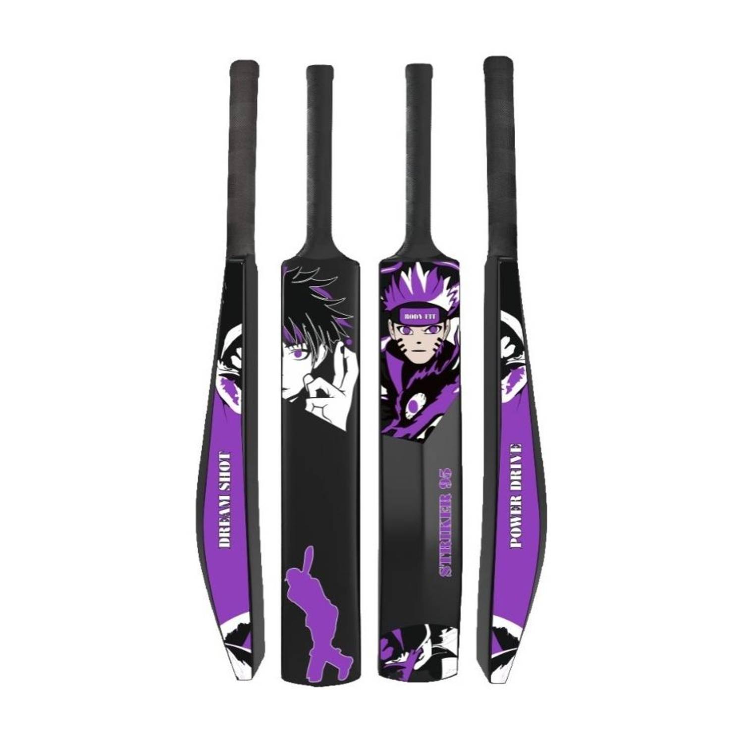 BodyFit Heavy Duty Plastic Premium Cricket Bat for Men, Women & Children PVC/Plastic Cricket Bat For 15+ Yrs
