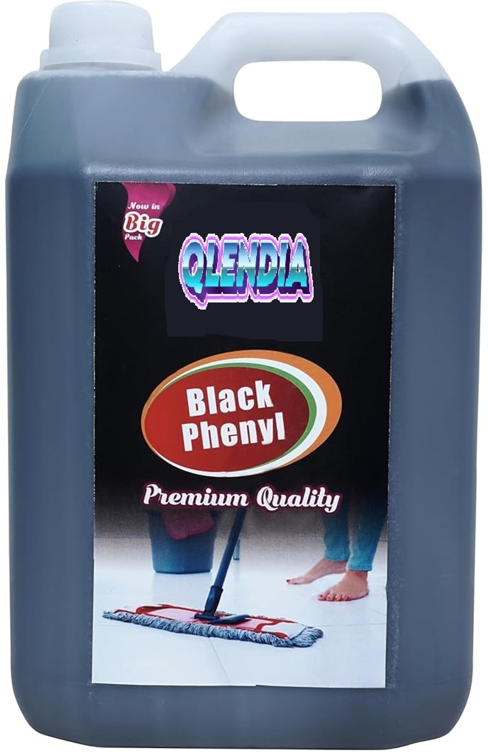 Image of Qlendia Premium Black Phenyl For Floor, Kitchen & Bathroom Regular