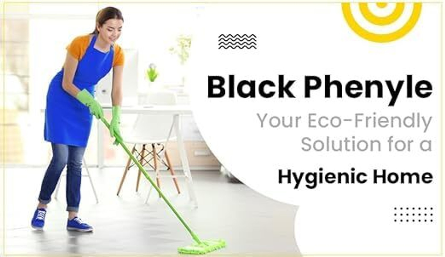 Image of Qlendia Premium Black Phenyl For Floor, Kitchen & Bathroom Regular