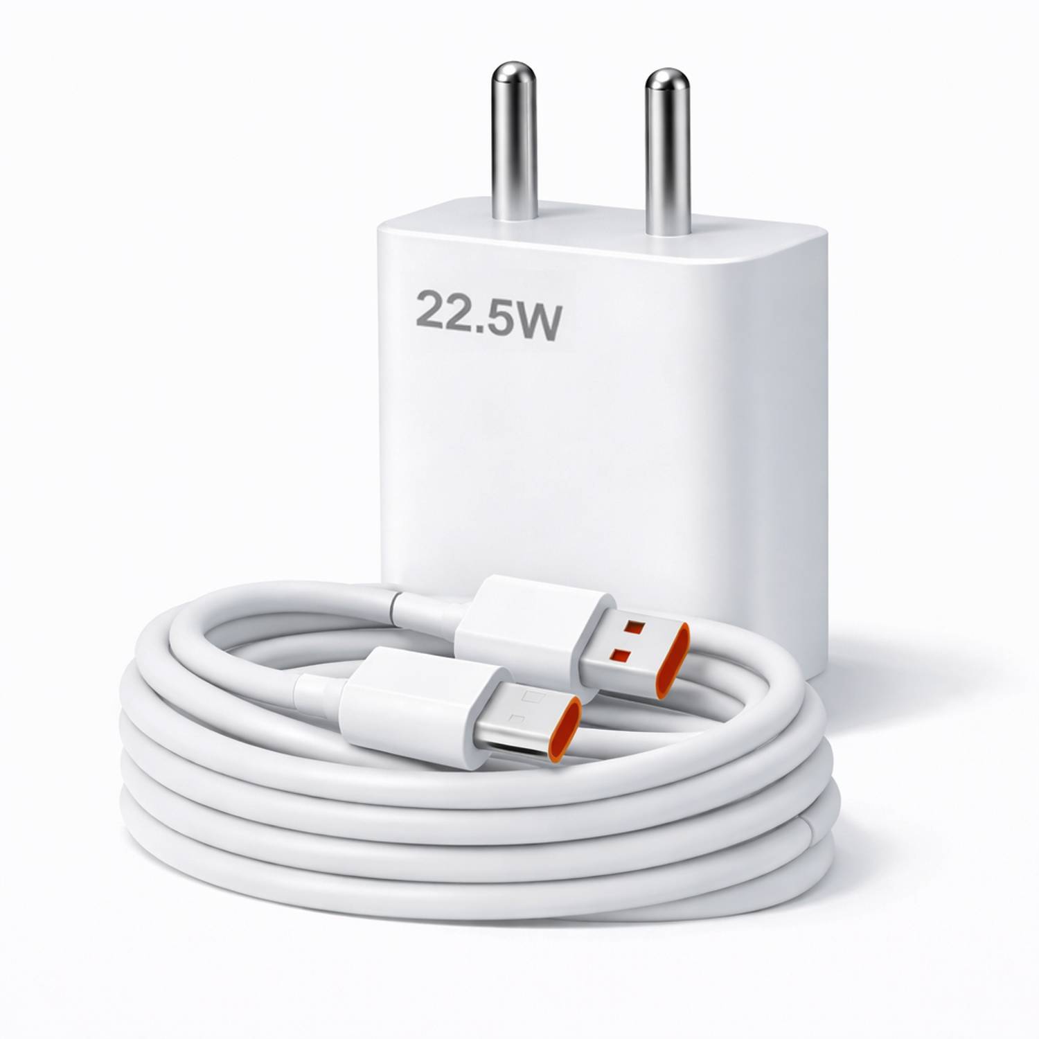 Hespa 22.5 W Quick Charge 3 A Wall Charger for Mobile with Detachable Cable