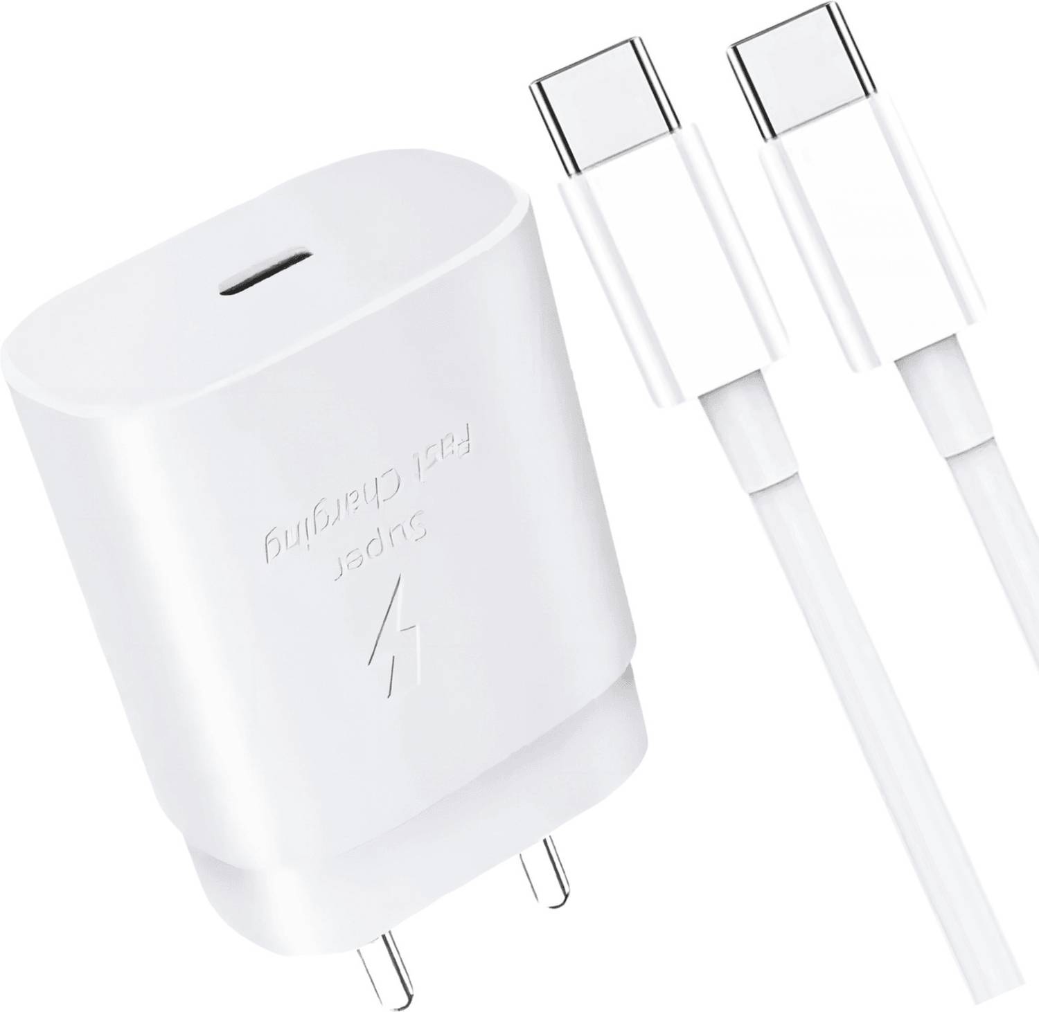 RoarX 25 W Quick Charge 3 A Wall Charger for Mobile with Detachable Cable