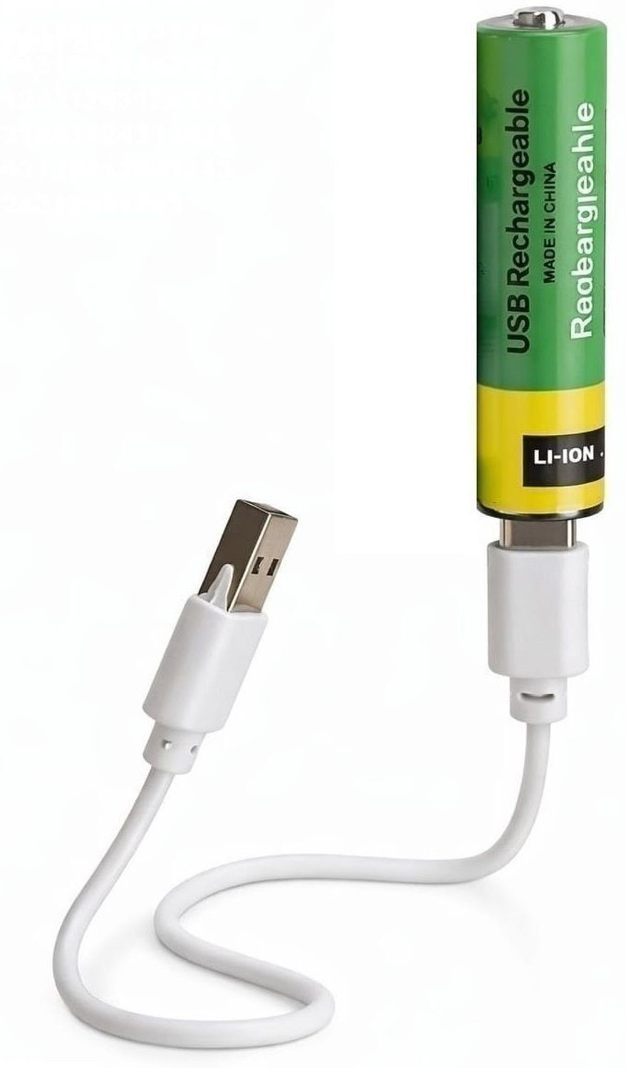 Image of MY BABY LOVE A PERFECT CARE USB Type-C Rechargeable AA 1.5V 750mAh Lithium-Ion Cell Battery