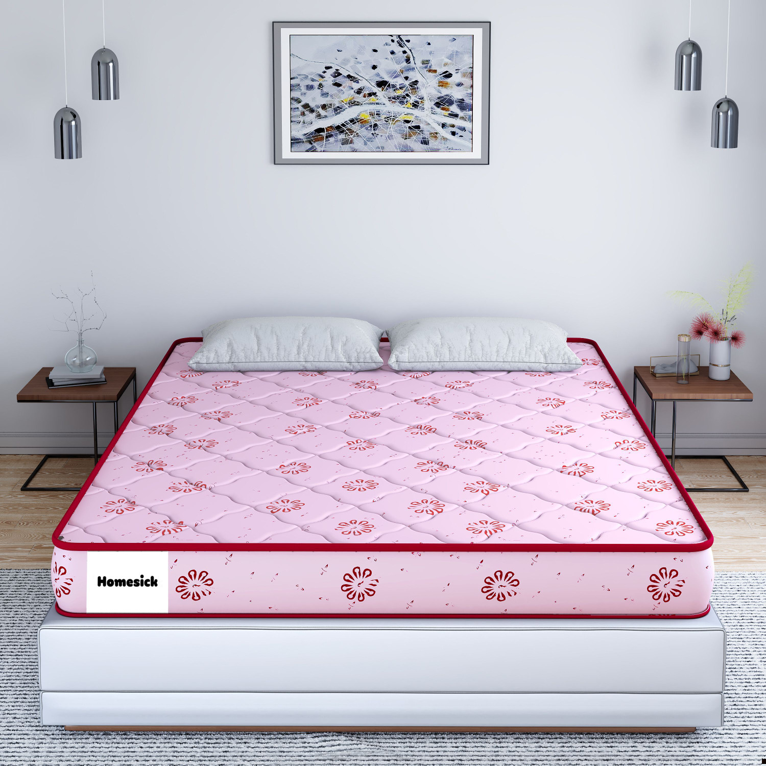 Image of Homesick Soft & Hard 6 inch Double High Density (HD) Foam Mattress