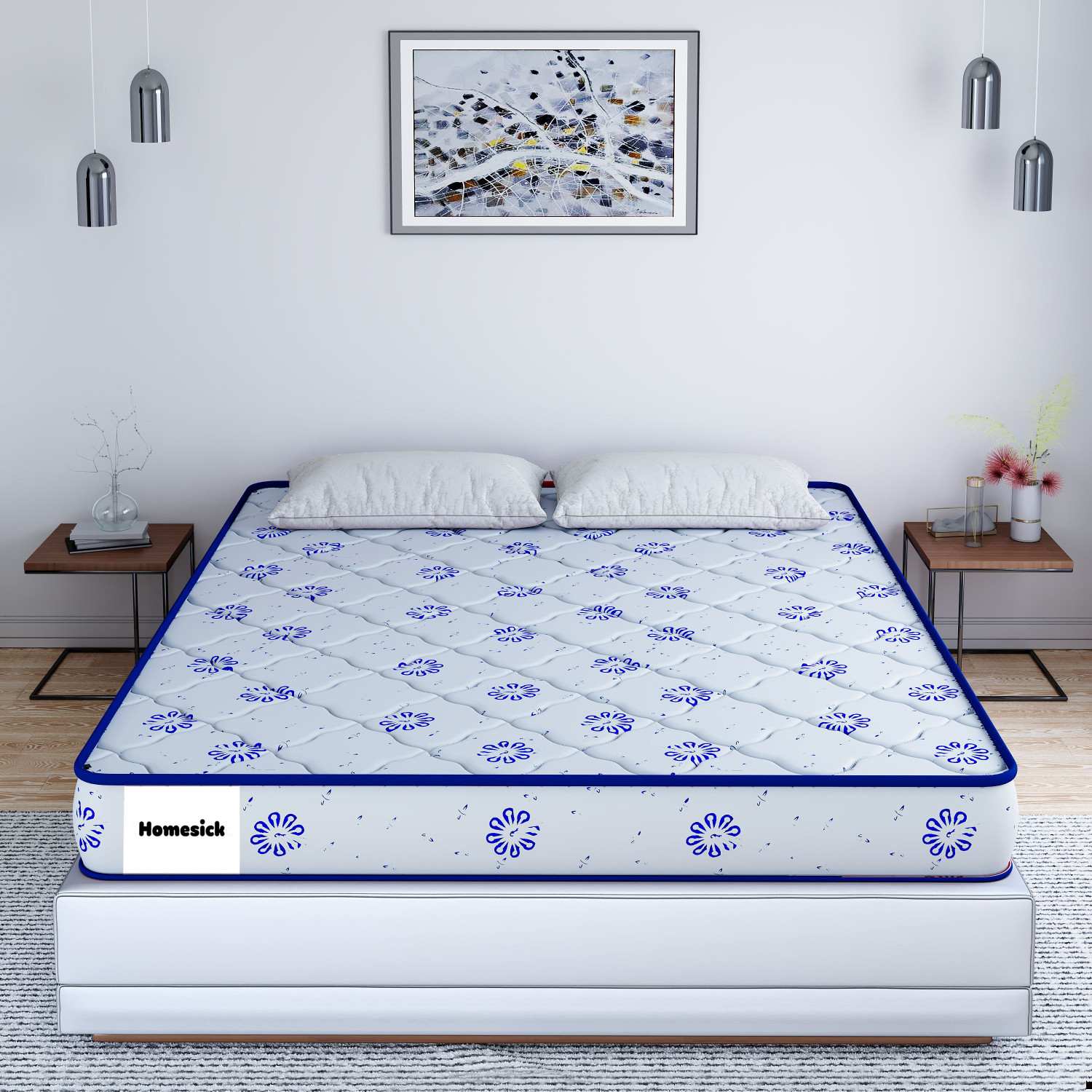 Image of Homesick Bliss Dual Comfort - Soft & Hard 5 inch King High Density (HD) Foam Mattress