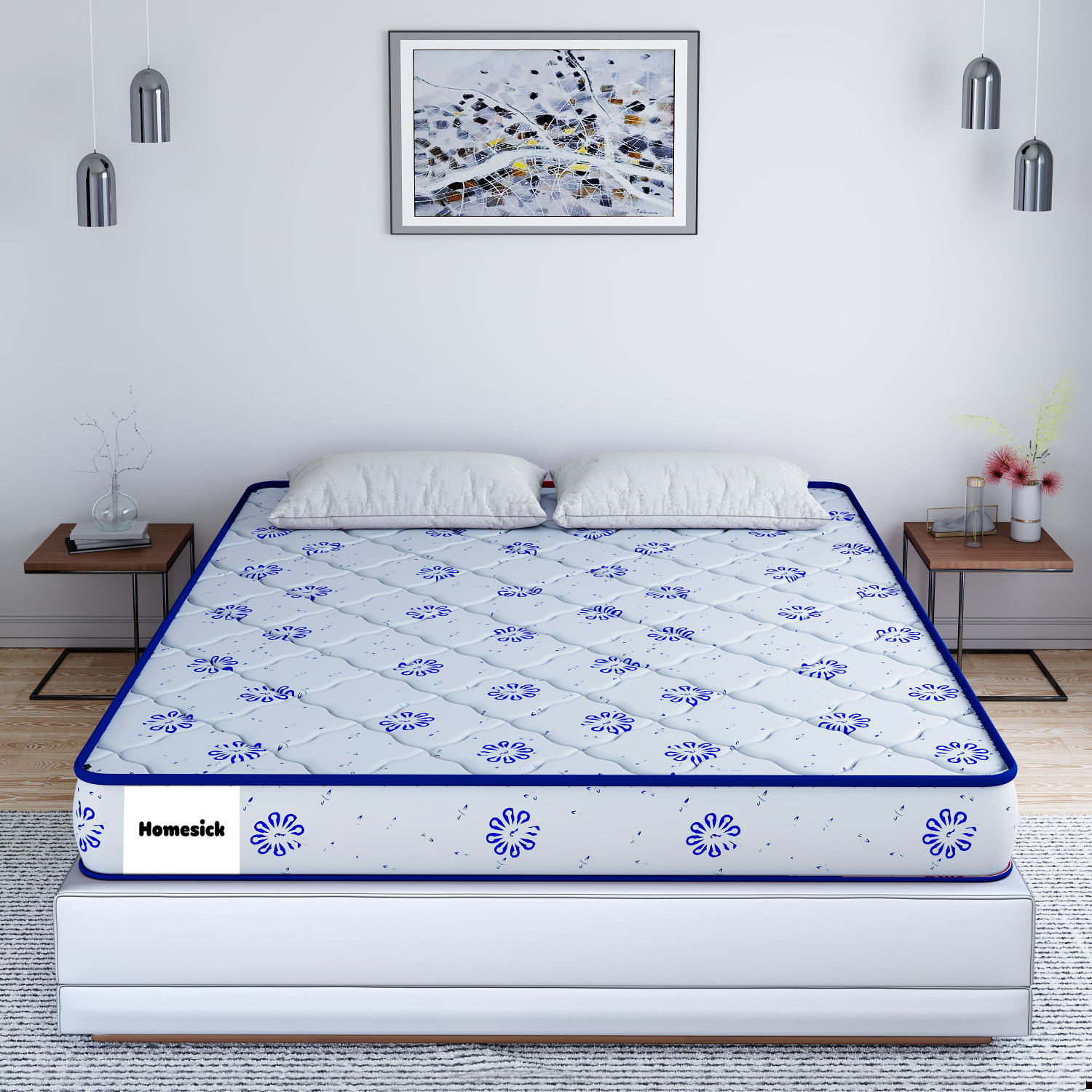 Image of Homesick Bliss Dual Comfort - Soft & Hard 5 inch King High Density (HD) Foam Mattress