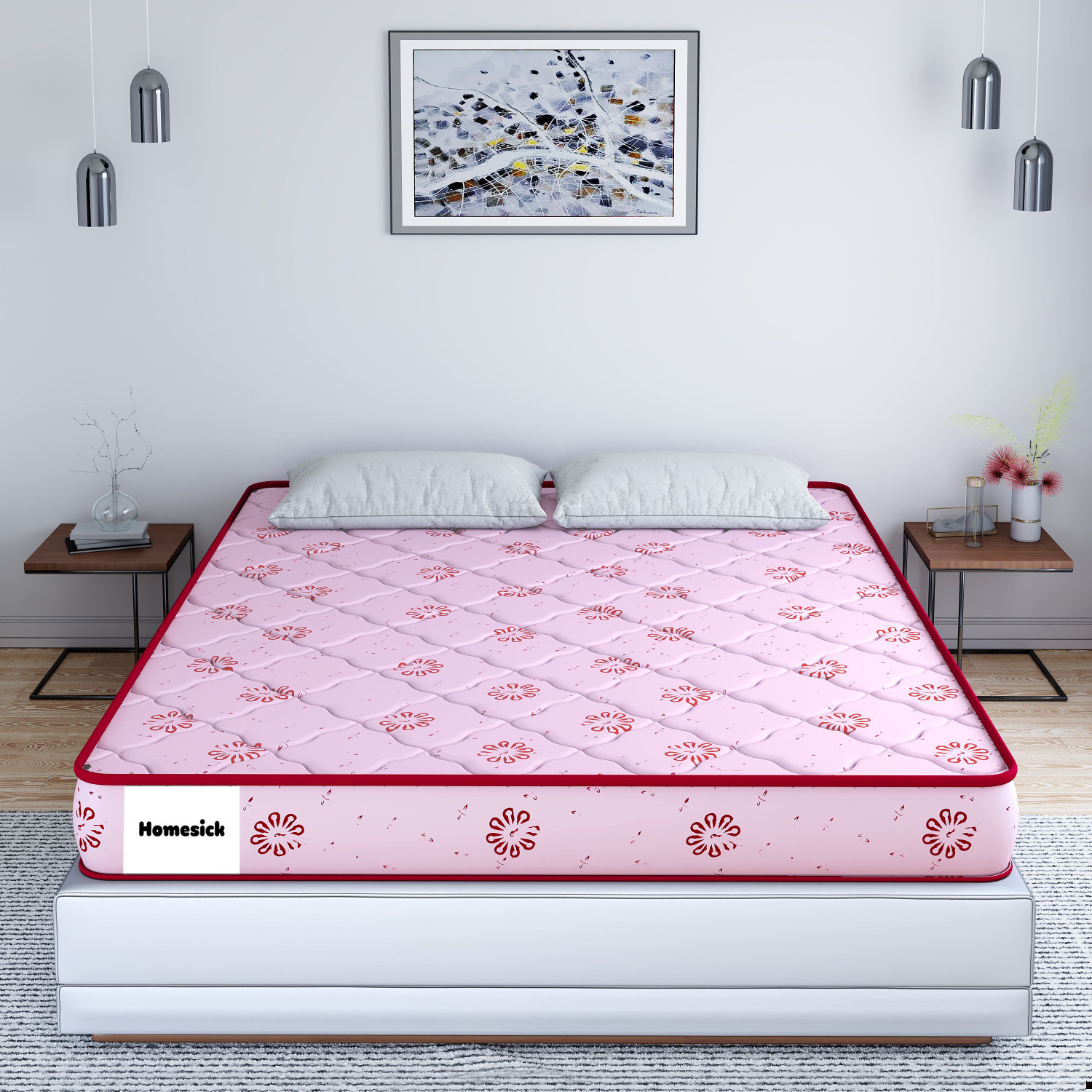 Image of Homesick Bliss Dual Comfort - Soft & Hard 5 inch King High Density (HD) Foam Mattress