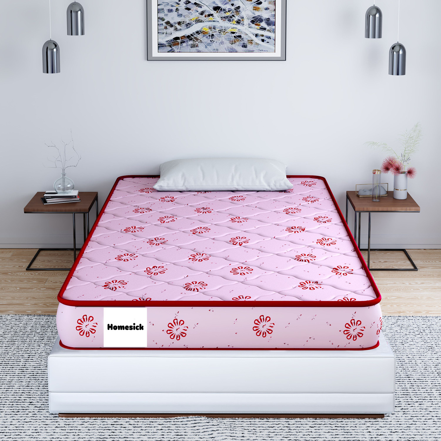 Image of Homesick Bliss Dual Comfort - Soft & Hard 5 inch Single High Density (HD) Foam Mattress