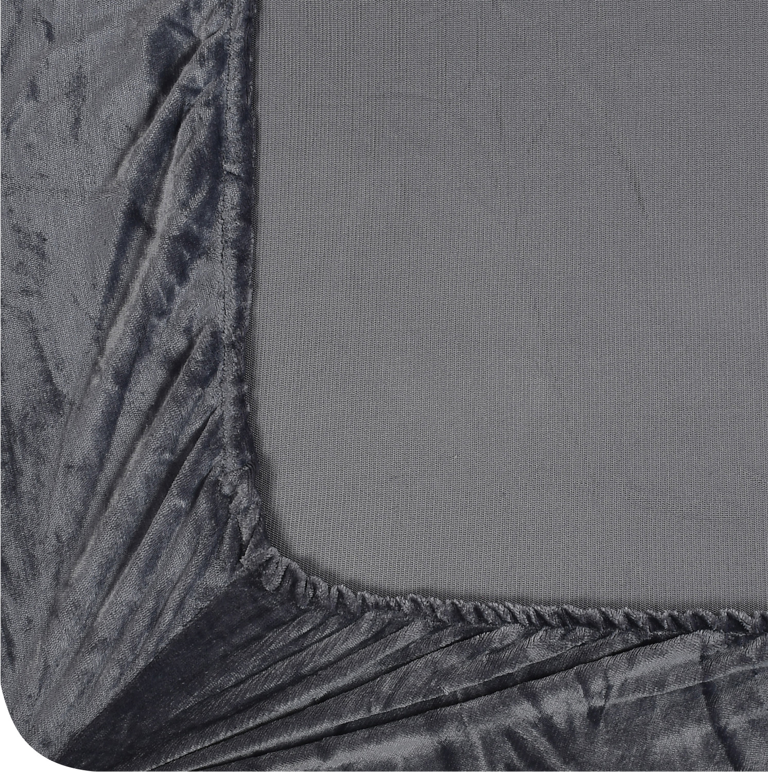 Image of OSONICTEXTILE Woolen Single Fitted (Elastic) 270 TC Solid 1 Bedsheet with 2 Pillow Covers