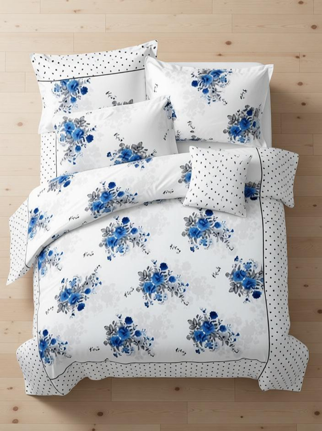 Image of ALAFICER Cotton Double Bedsheet