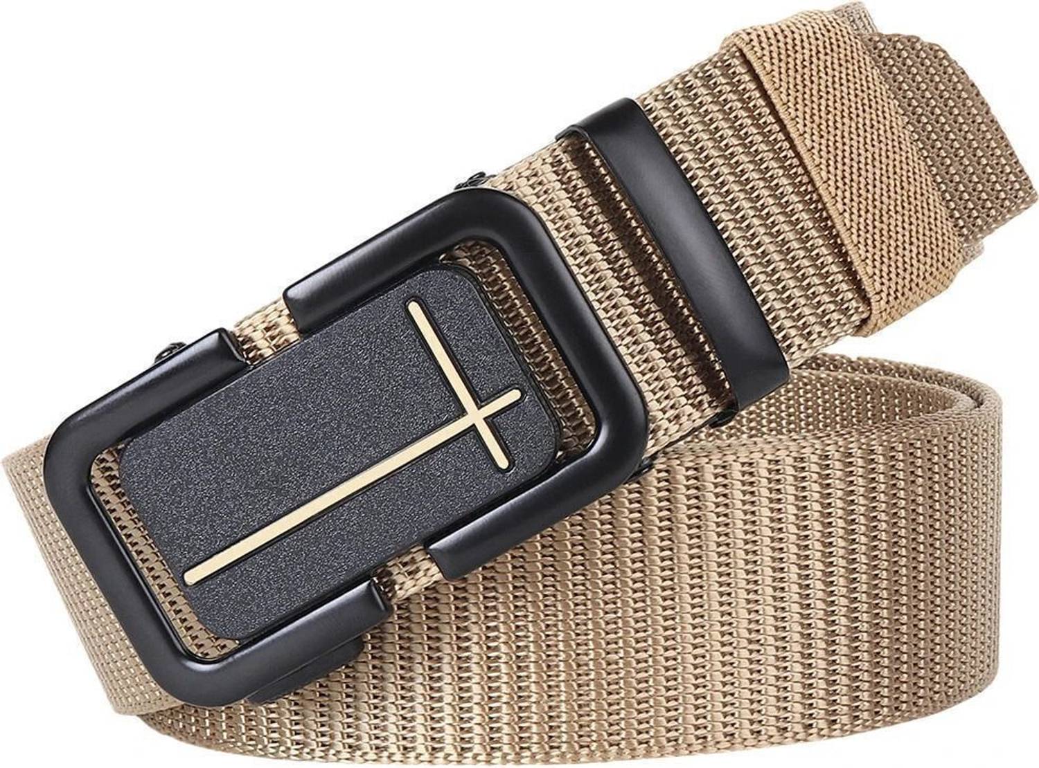 PROVOGUE Men Black Nylon Belt - Image 3