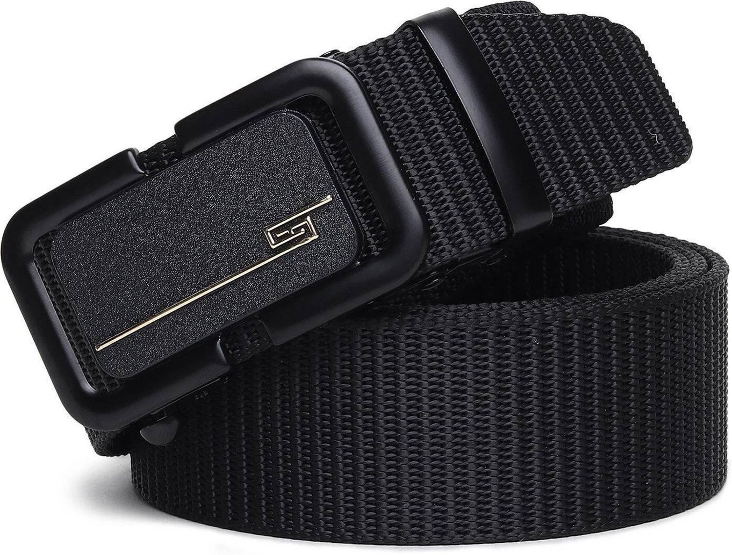 PROVOGUE Men Black Nylon Belt - Image 2