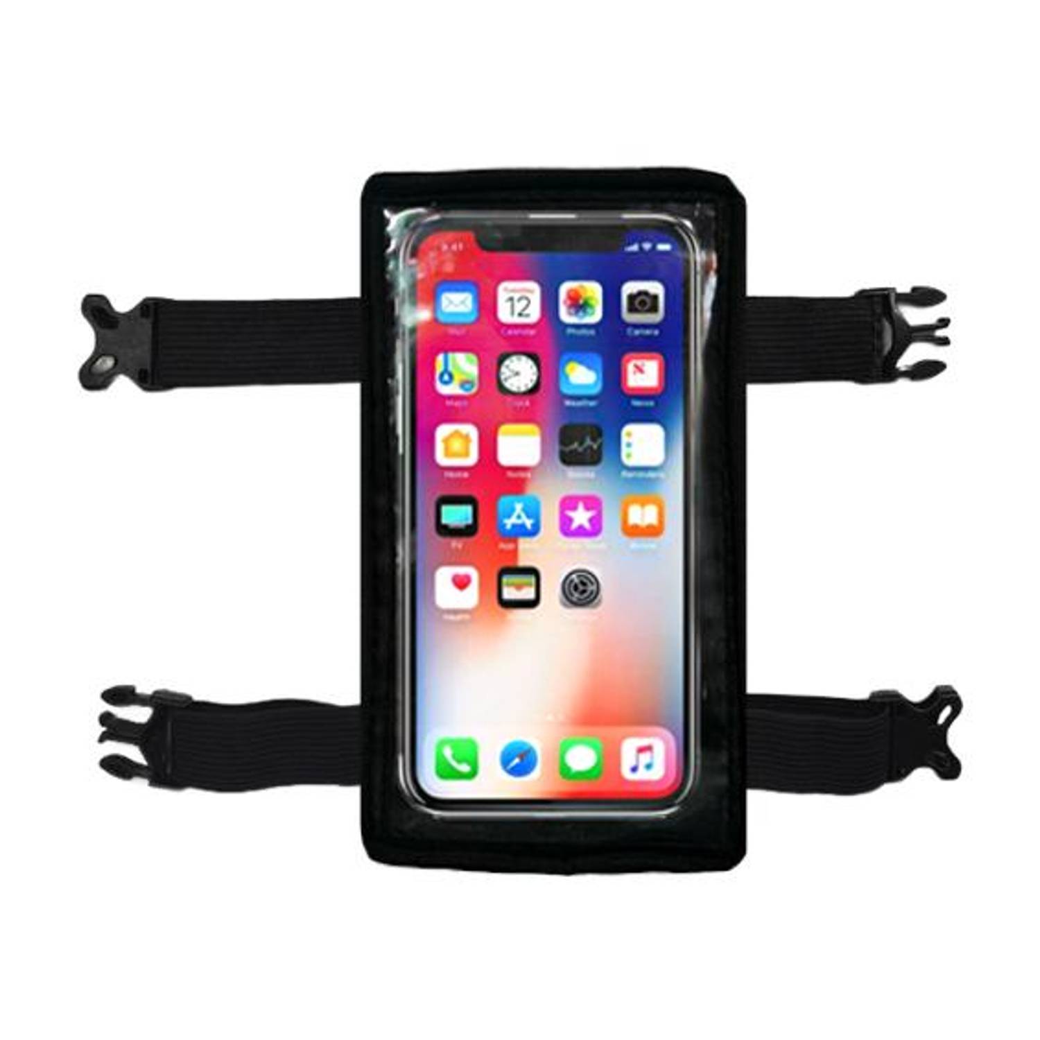 ALLEXSFIT Mobile Holder For scooty/Bike, Mobile Pouch Bike Mobile Holder
