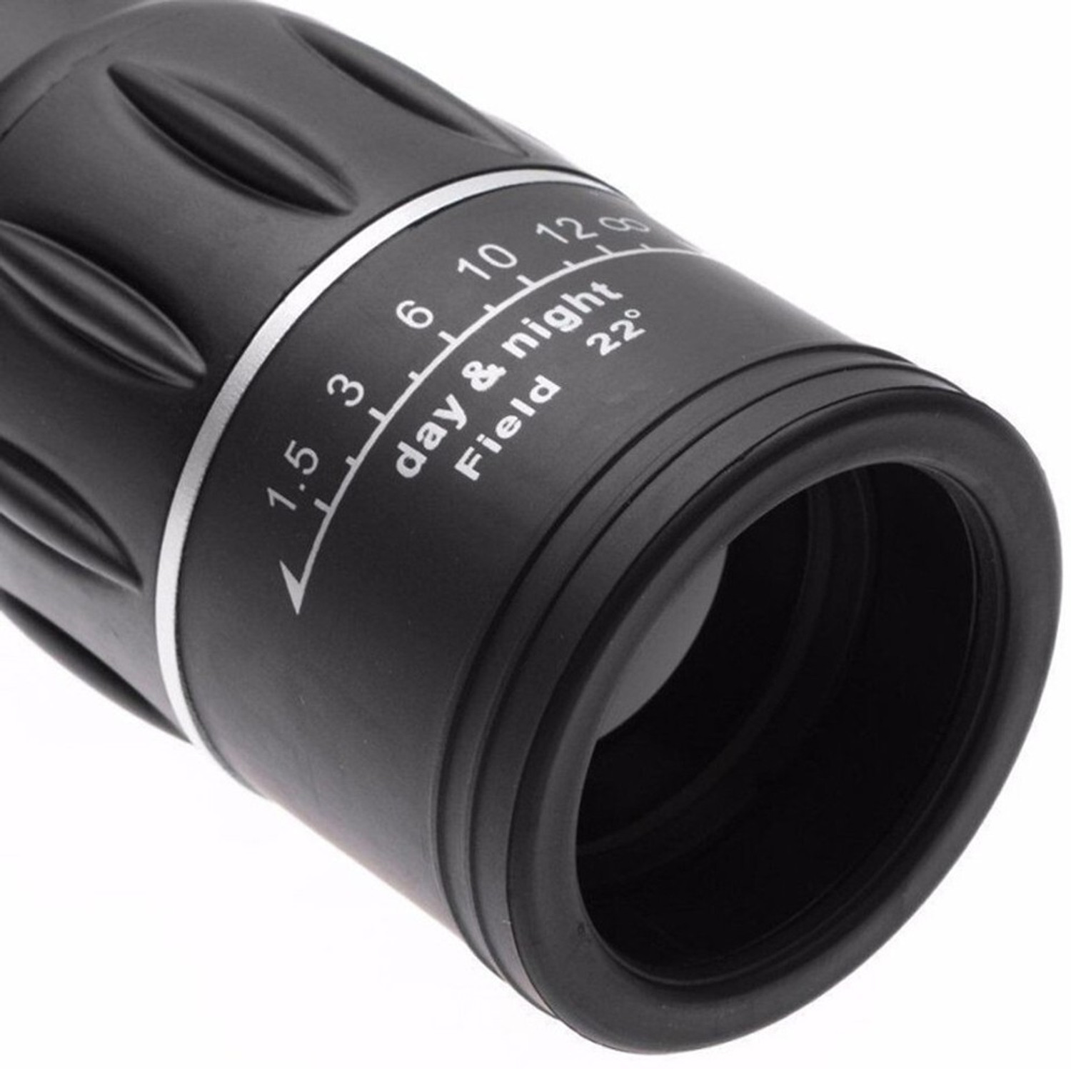 Image of HRTH Bushnell 16x52 Monocular Telescope,HD Monocular Dual Focus Optics ZOOM BINOC Monocular (50 mm, Black)