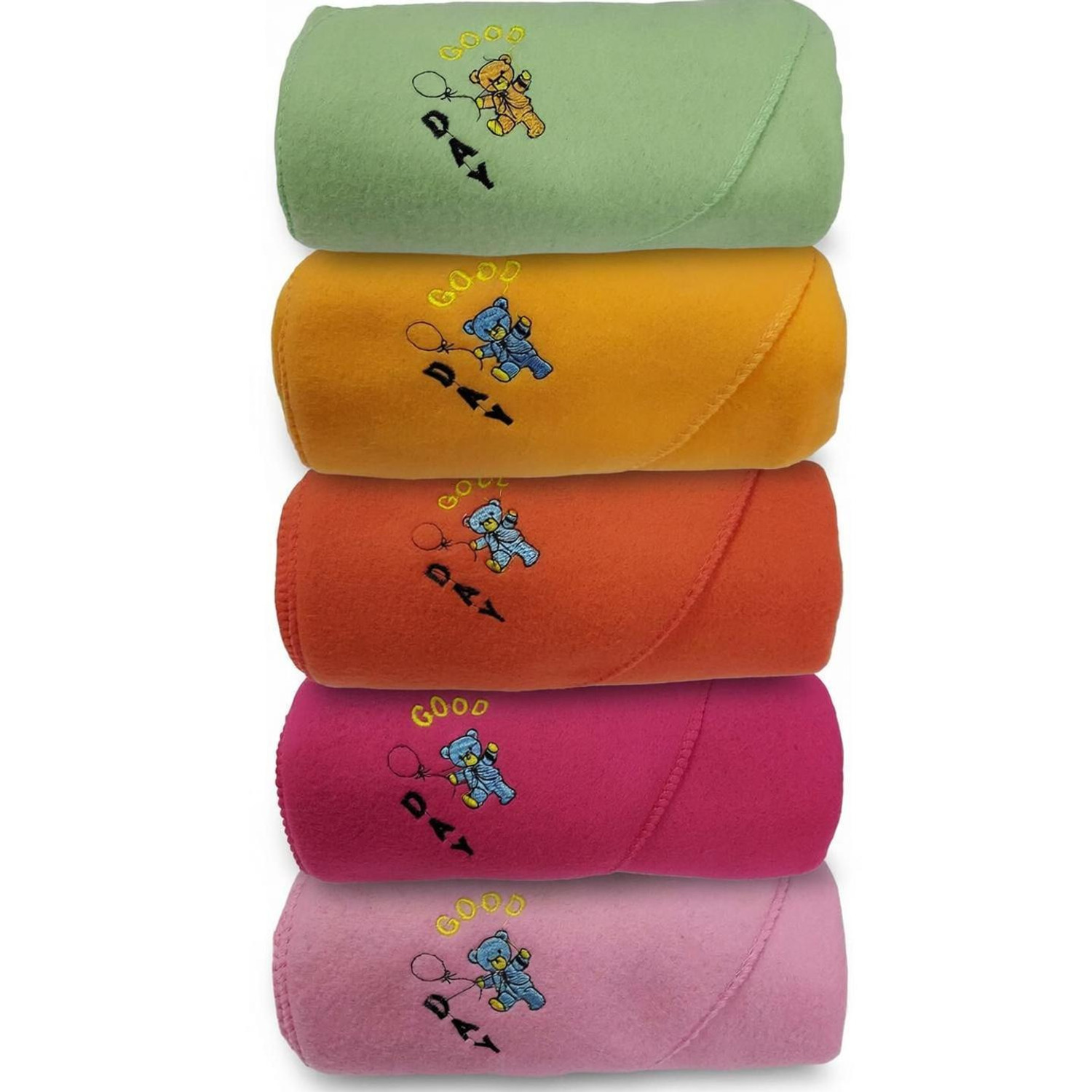 Image of BABY ZONE Embroidered Crib AC Blanket for AC Room