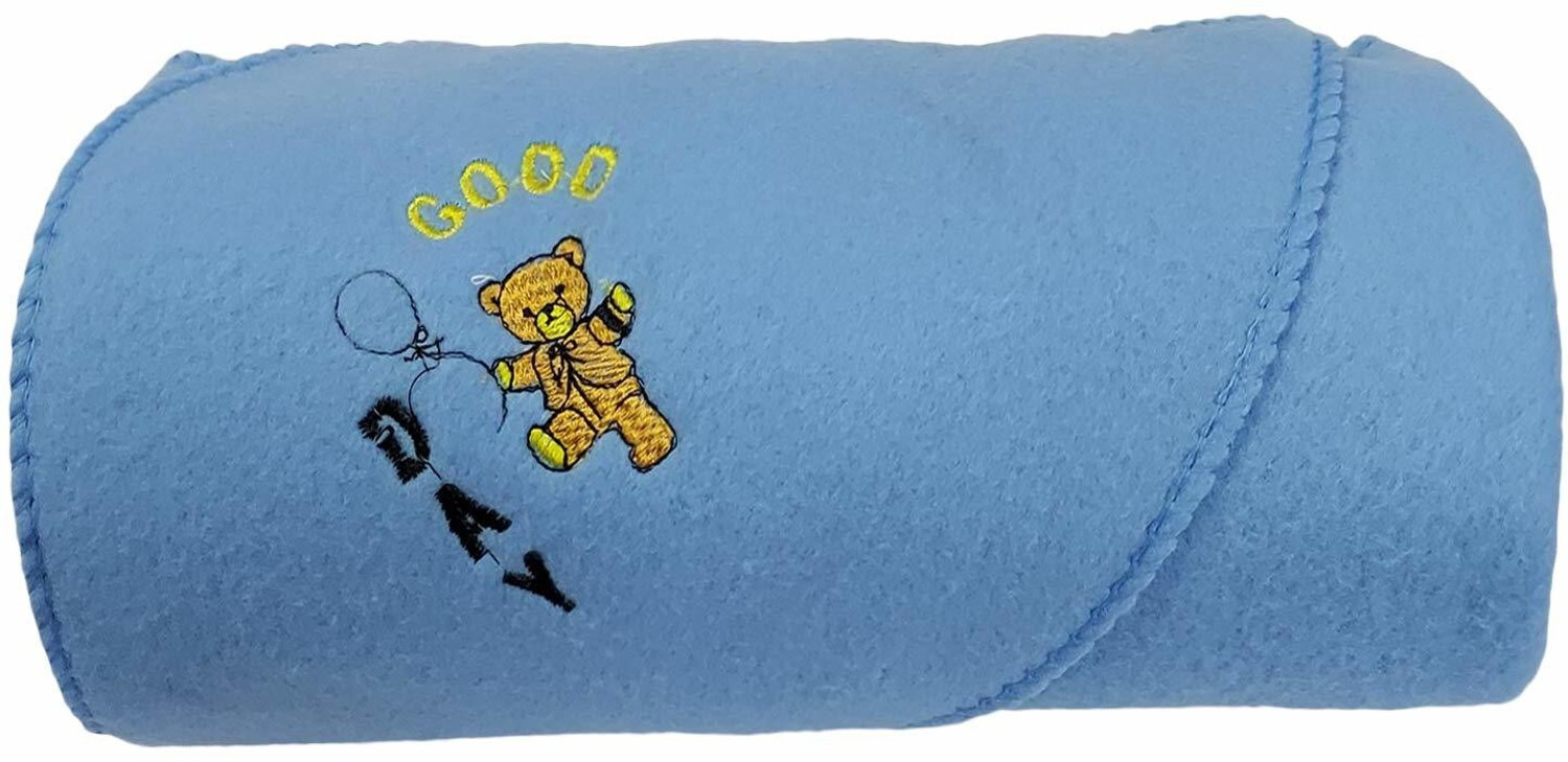 Image of BABY ZONE Embroidered Crib AC Blanket for AC Room